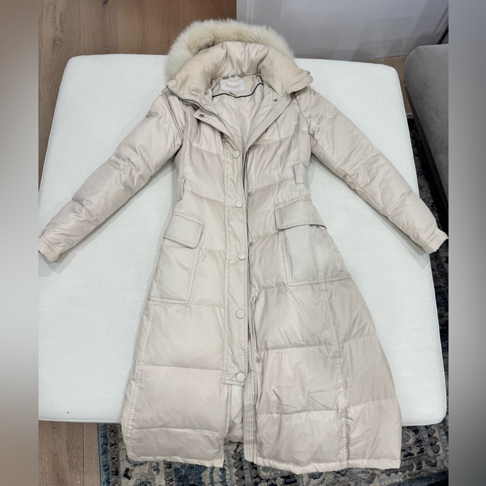 Laundry mid-calf length puffer jacket